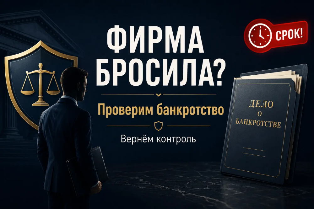 Банкротная фирма бросила в процедуре: что делать должнику