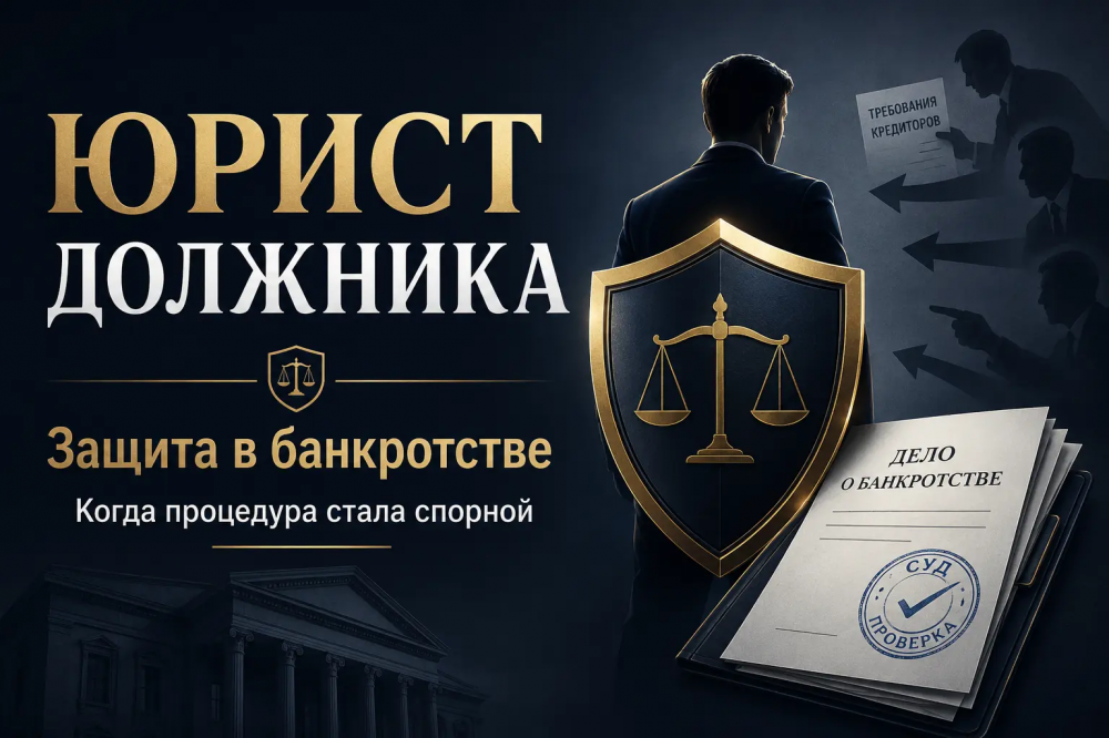 Юрист должника в банкротстве